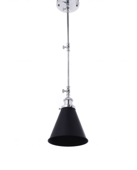 LAMPA ŚCIENNA LOFTOWA CHROMOWANA TERI W2