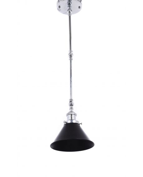 LAMPA ŚCIENNA LOFTOWA CHROMOWANA DERI W2