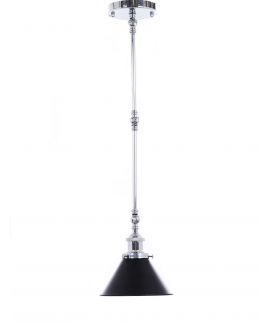 LAMPA ŚCIENNA LOFTOWA CHROMOWANA DERI W2