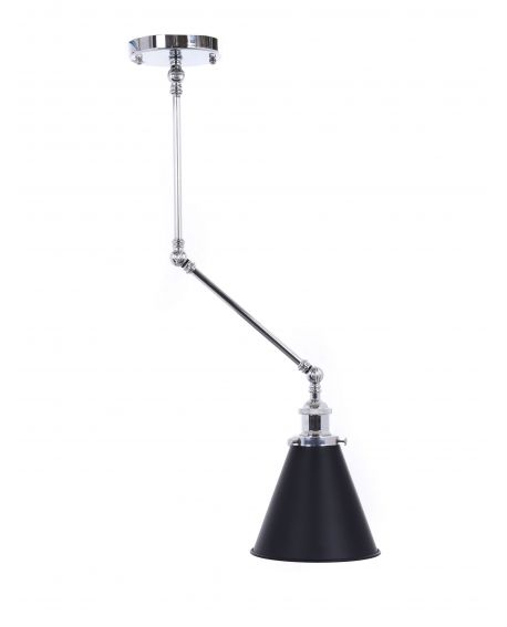 LAMPA ŚCIENNA LOFTOWA CHROMOWANA TERI W2