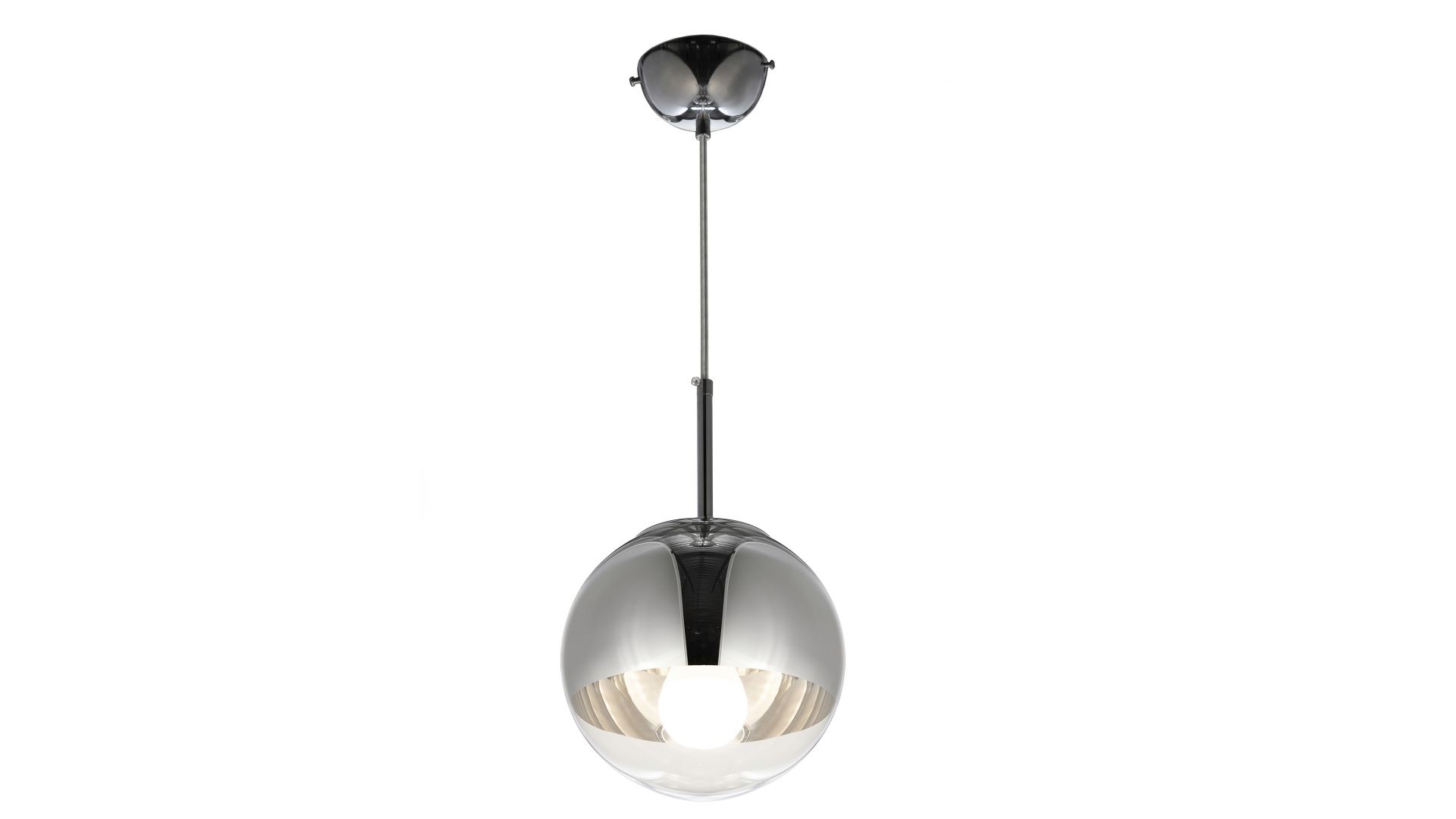 NOWOCZESNA LAMPA WISZĄCA CHROMOWANA IBIZA D20