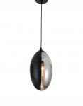 NOWOCZESNA LAMPA WISZĄCA LOFT CZARNA DYMIONA CARLTON