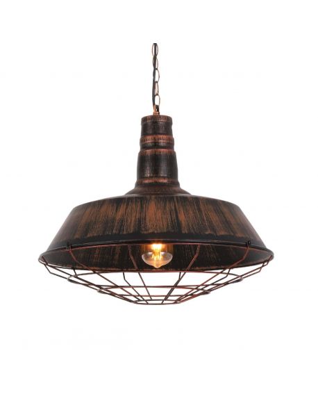 LAMPA WISZĄCA INDUSTRIALNA LOFT STARY MOSIĄDZ ARIGIO D45