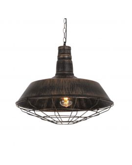 LAMPA WISZĄCA INDUSTRIALNA LOFT STARE ZŁOTO ARIGIO D45