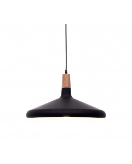 NOWOCZESNA LAMPA WISZĄCA SKANDYNAWSKA ZWIS CZARNA BAFIDO C1