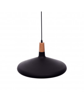 NOWOCZESNA LAMPA WISZĄCA SKANDYNAWSKA ZWIS CZARNA BAFIDO C1
