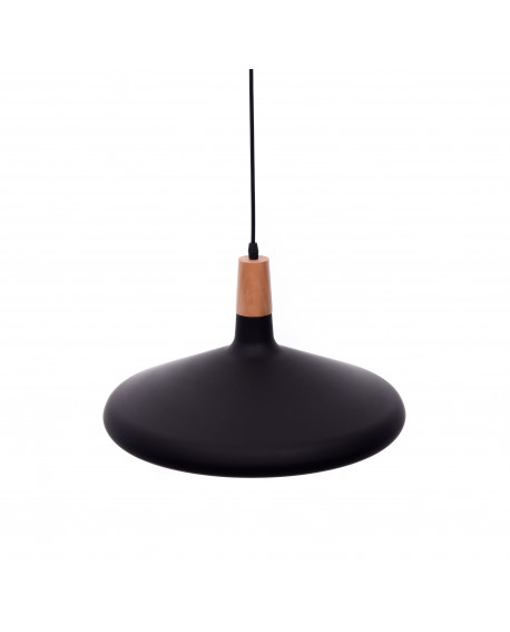 NOWOCZESNA LAMPA WISZĄCA SKANDYNAWSKA ZWIS CZARNA BAFIDO C1