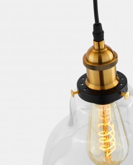 LAMPA WISZĄCA LOFT PRZEZROCZYSTA ZUBI