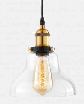 LAMPA WISZĄCA LOFT PRZEZROCZYSTA ZUBI