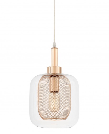 NOWOCZESNA LAMPA WISZĄCA ZŁOTA BESSA