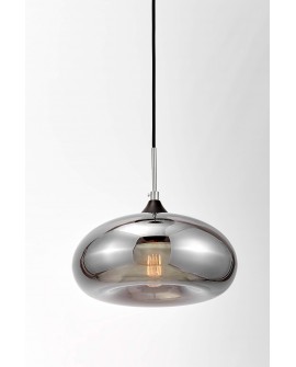 NOWOCZESNA LAMPA WISZĄCA SKANDYNAWSKA SZARA BROSSO D30