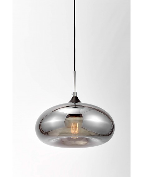 NOWOCZESNA LAMPA WISZĄCA SKANDYNAWSKA SZARA BROSSO D30