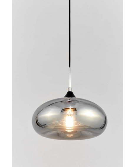 NOWOCZESNA LAMPA WISZĄCA SKANDYNAWSKA SZARA BROSSO D30