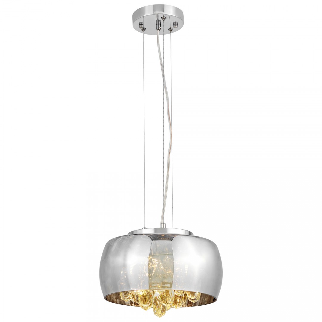 NOWOCZESNA LAMPA WISZĄCA CHROMOWANA TOSSO D30