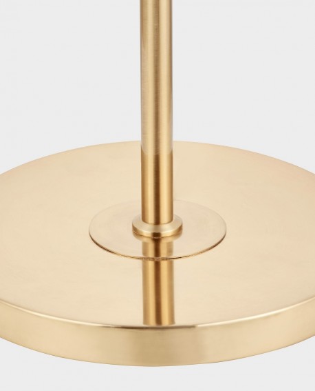 LAMPA STOJĄCA PODŁOGOWA BIAŁO-MOSIĘŻNA AZZARIA