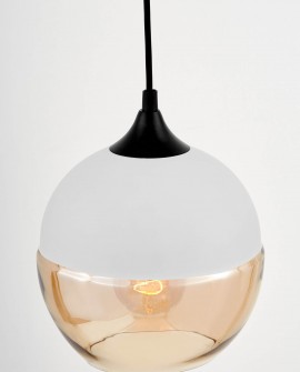 LAMPA WISZĄCA LOFT INDUSTRIALNA BIAŁA ALBION