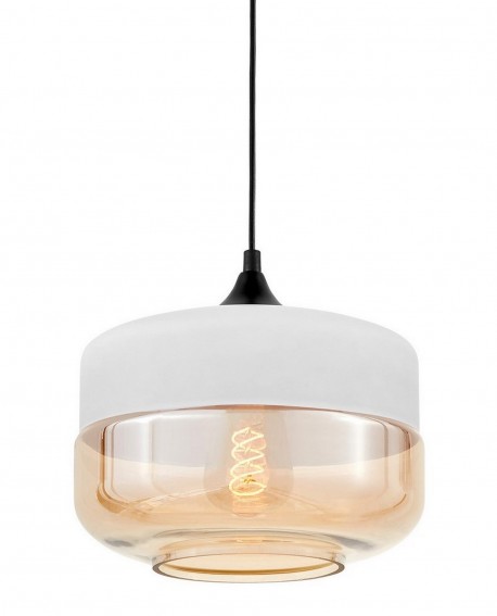 LAMPA WISZĄCA LOFT INDUSTRIALNA BIAŁA BARLET