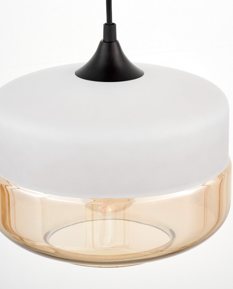 LAMPA WISZĄCA LOFT INDUSTRIALNA BIAŁA BARLET