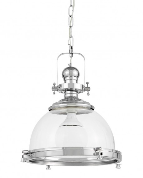 LAMPA WISZĄCA LOFT CHROMOWANA FALCO