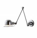 LAMPA ŚCIENNA KINKIET LOFTOWY CHROMOWANY GLORIA W2