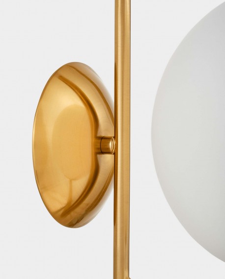 NOWOCZESNA LAMPA ŚCIENNA KINKIET MOSIĘŻNY SORENTO D20