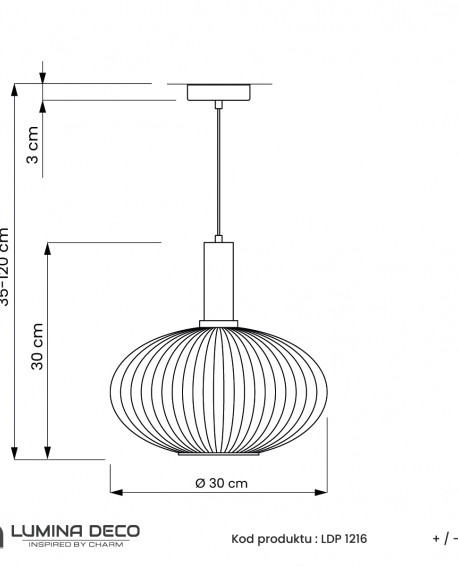 LAMPA WISZĄCA LOFT DYMIONA FLORI