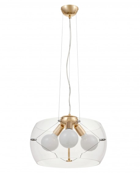 NOWOCZESNA LAMPA WISZĄCA GLOBO GOLD D40