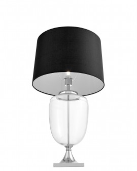 LAMPA NOCNA GLAMOUR CZARNA OLIMPIA