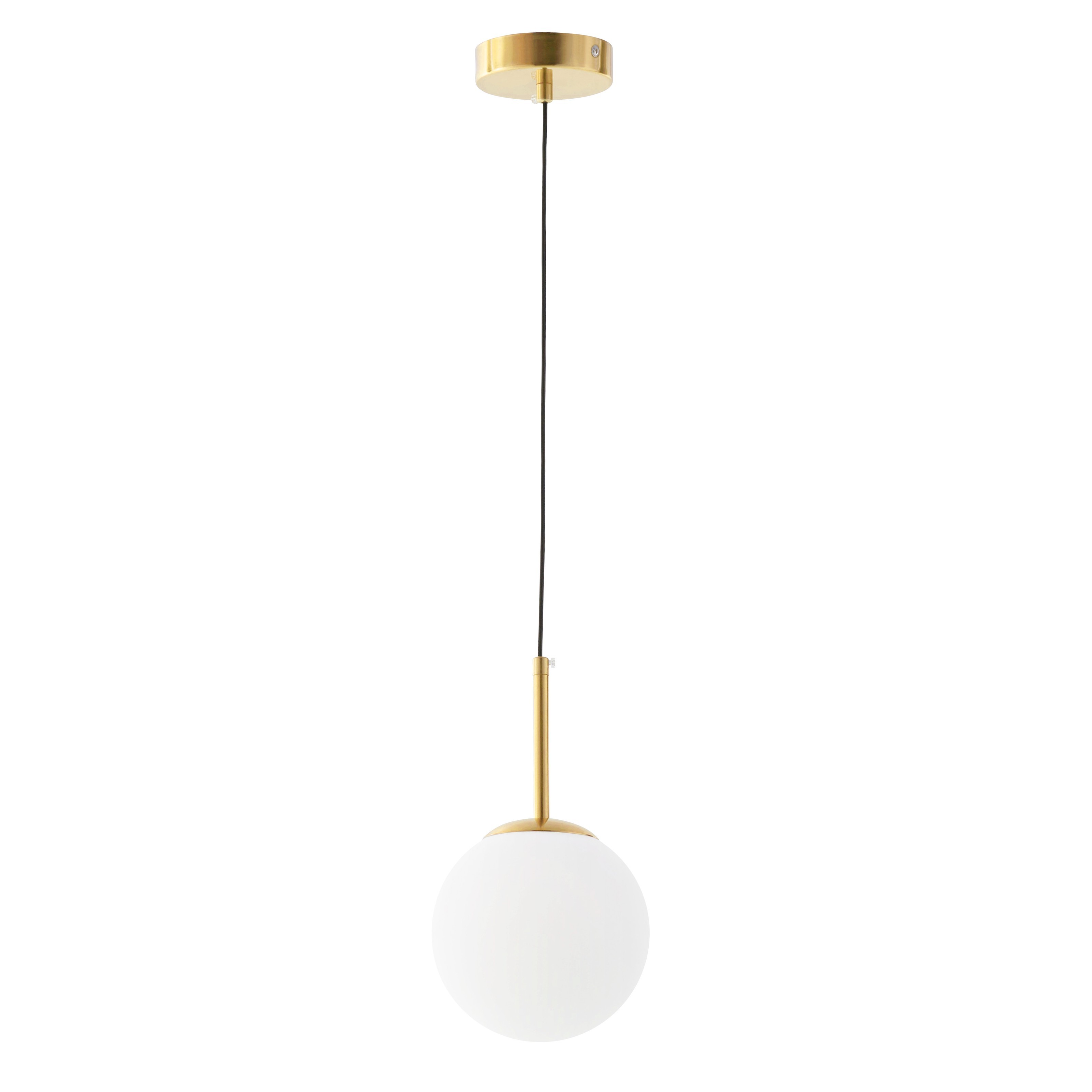 Nowoczesna lampa wisząca mosiężna FREDICA D15