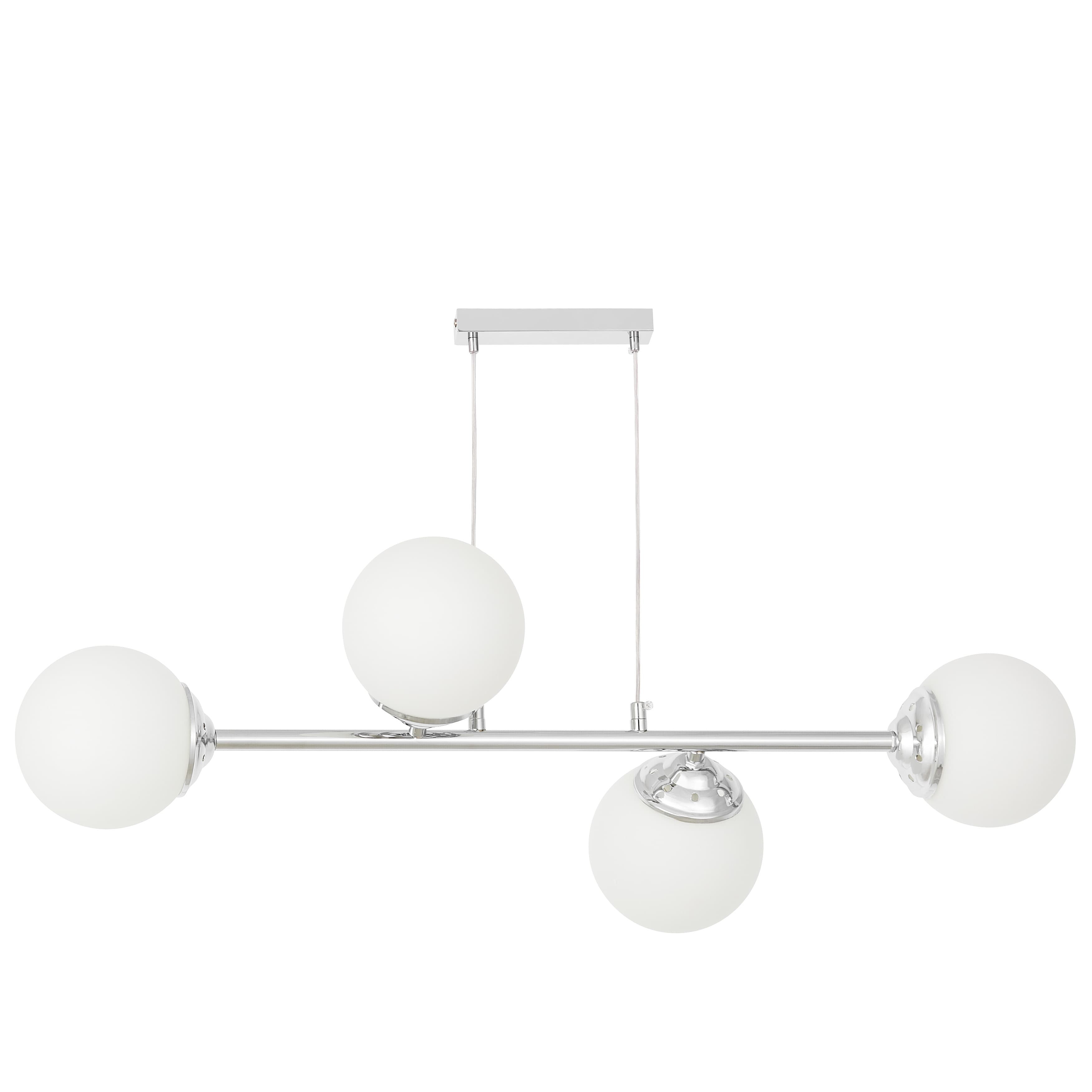 Nowoczesna lampa wisząca chromowana FINO W4
