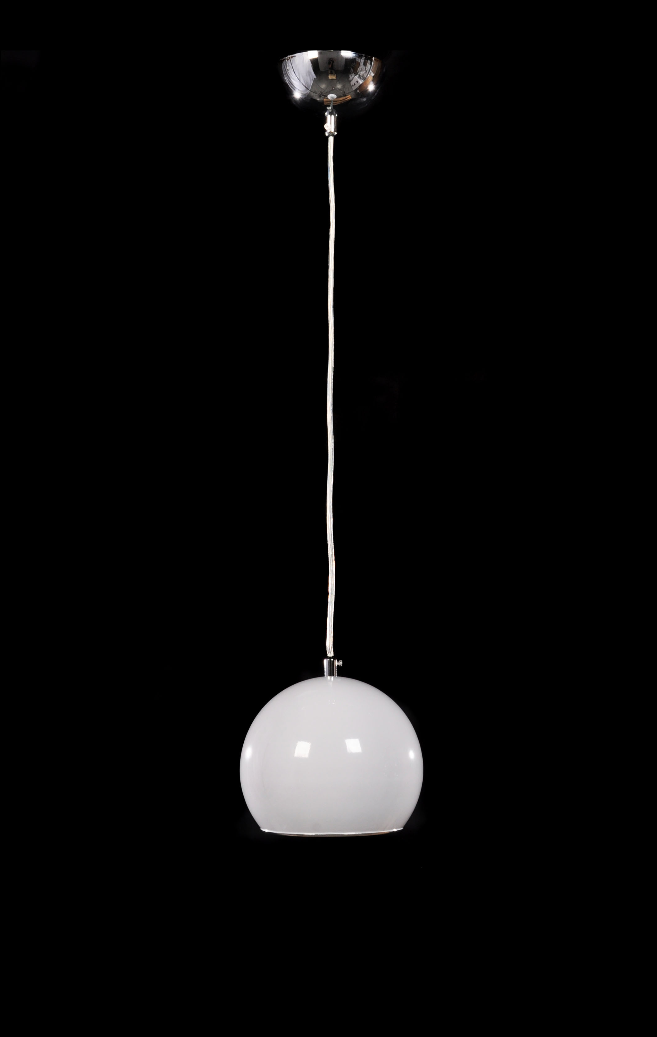 LAMPA WISZĄCA BIAŁA AURORA D20