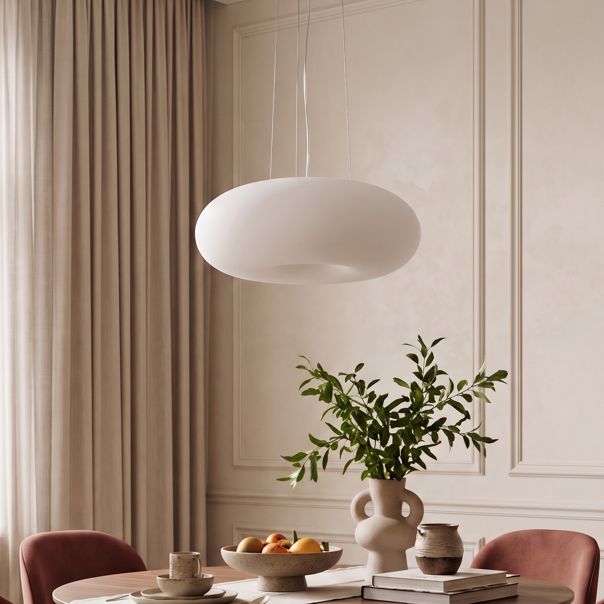 Nowoczesna lampa wisząca BIANTE D38 w aranżacji