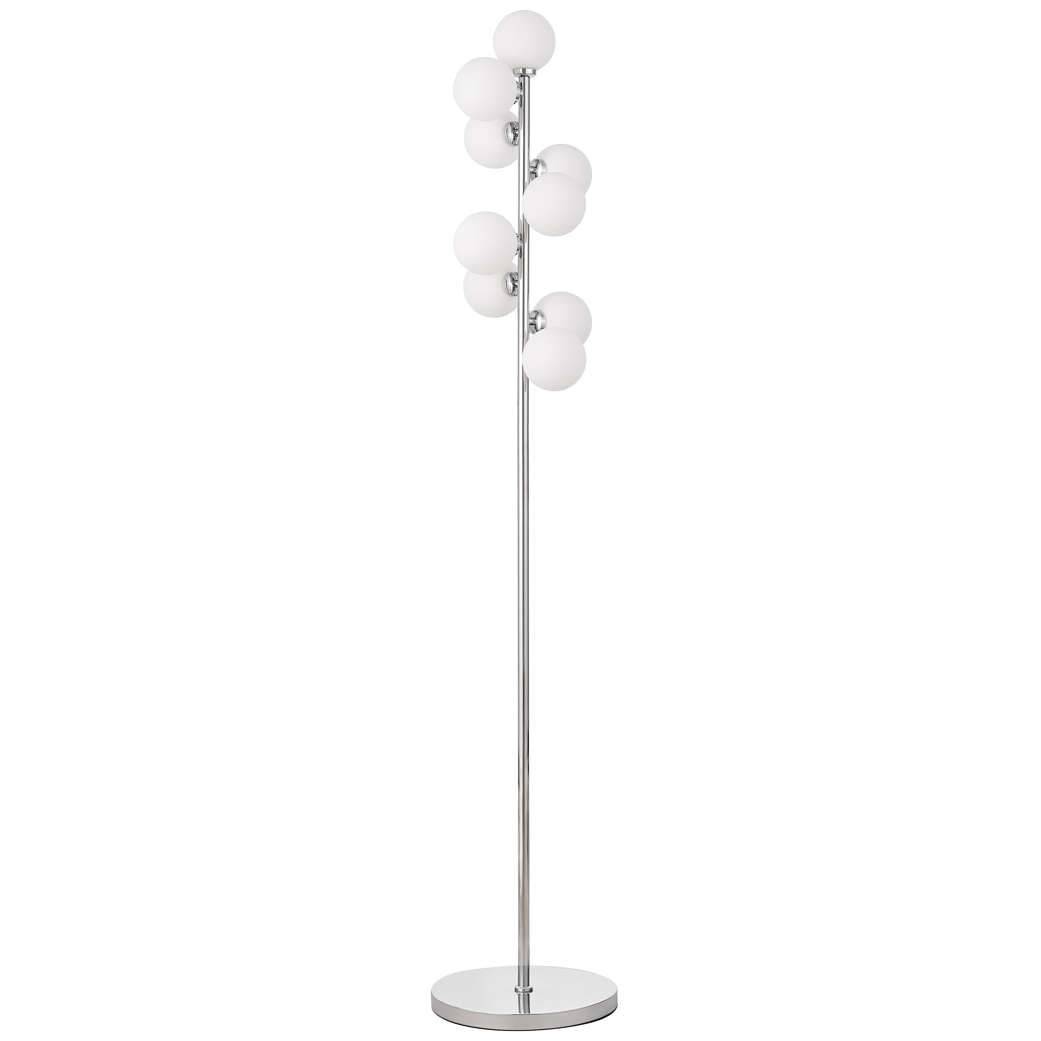 LAMPA STOJĄCA PODŁOGOWA CHROMOWANA PETRICA W9