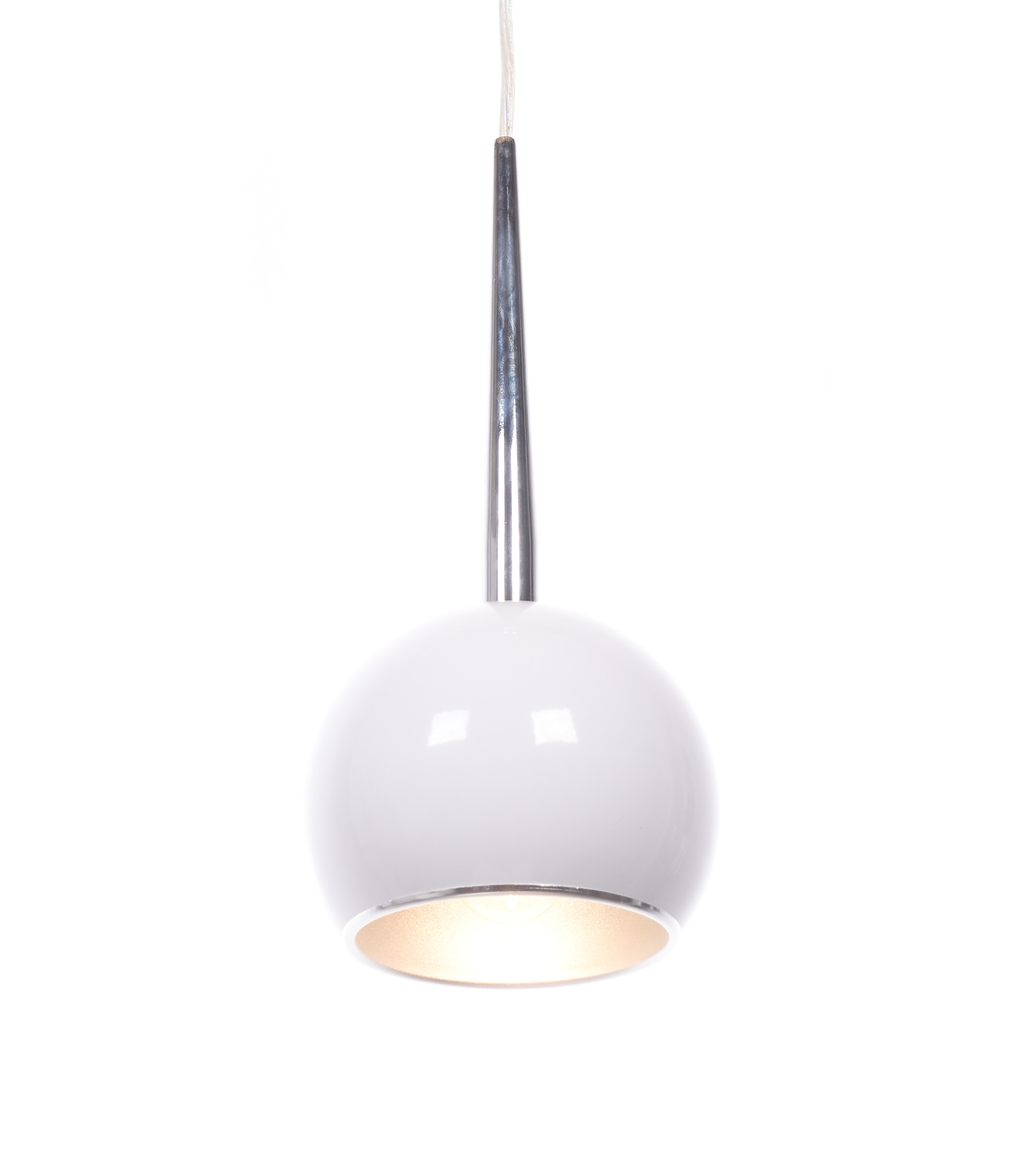 LAMPA WISZĄCA BIAŁA AURORA D15