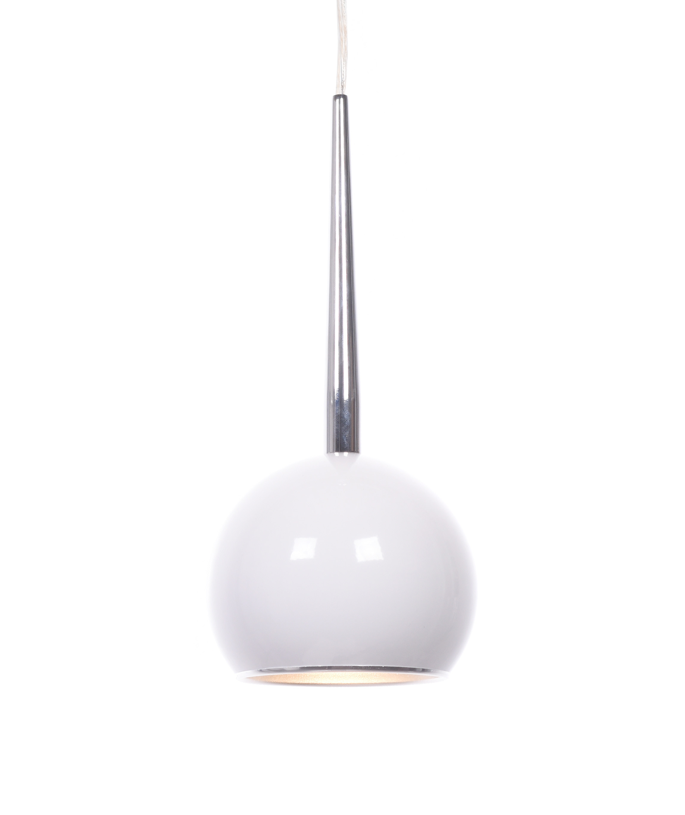LAMPA WISZĄCA BIAŁA AURORA D15