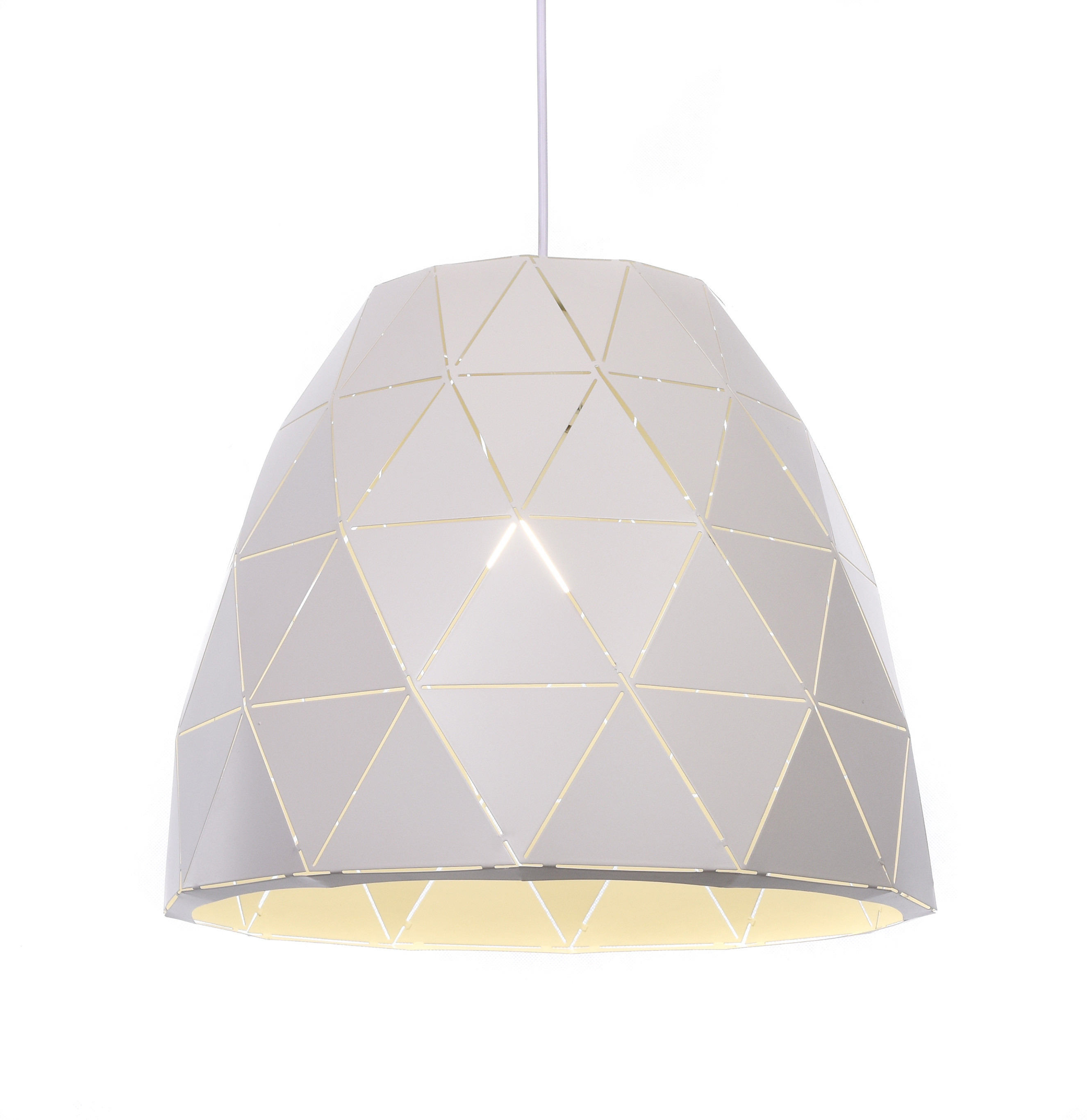 LAMPA WISZĄCA BIAŁA DUKKA