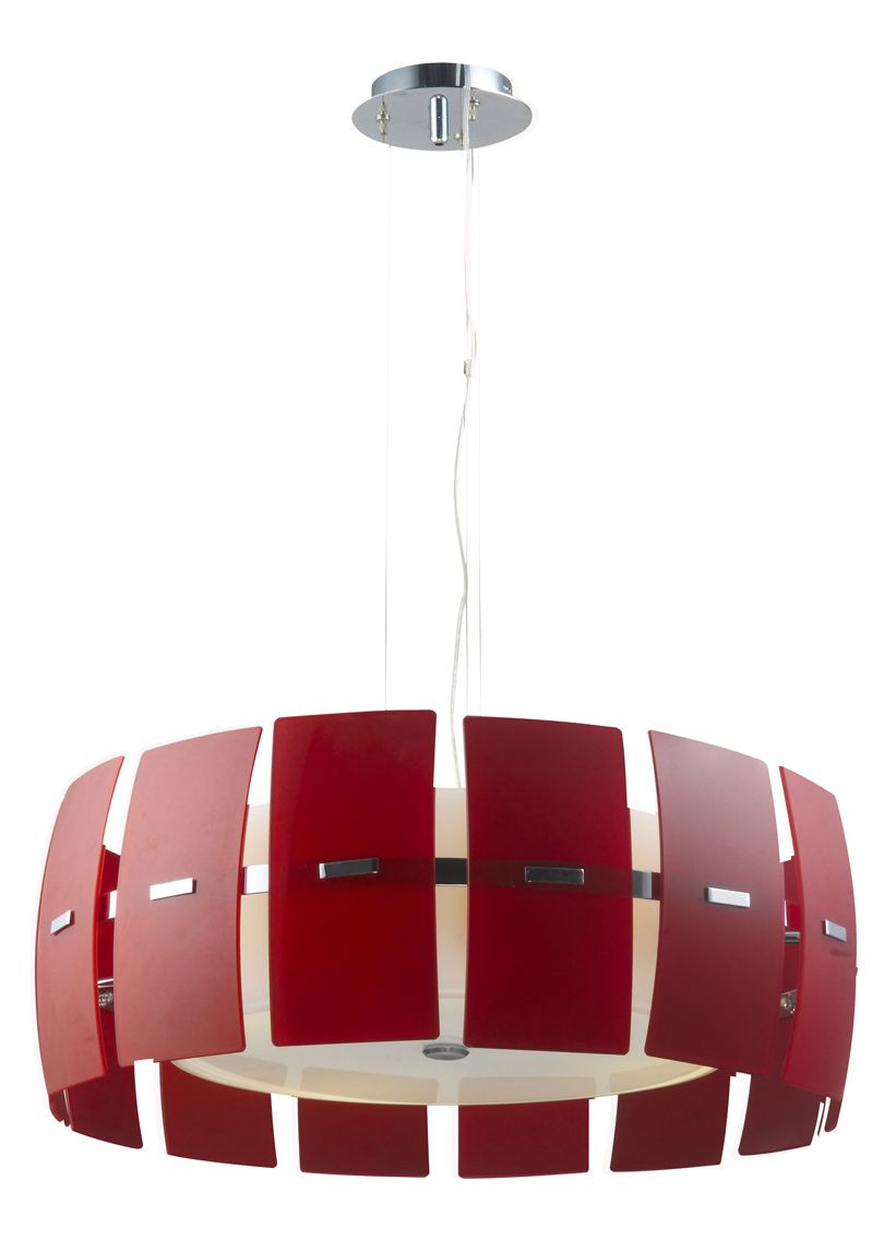 LAMPA WISZĄCA CZERWONA OPTIMATIC W4