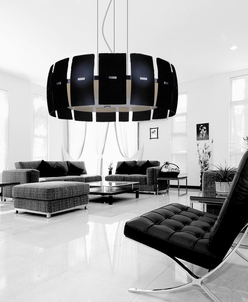 LAMPA WISZĄCA CZARNA OPTIMATIC W4
