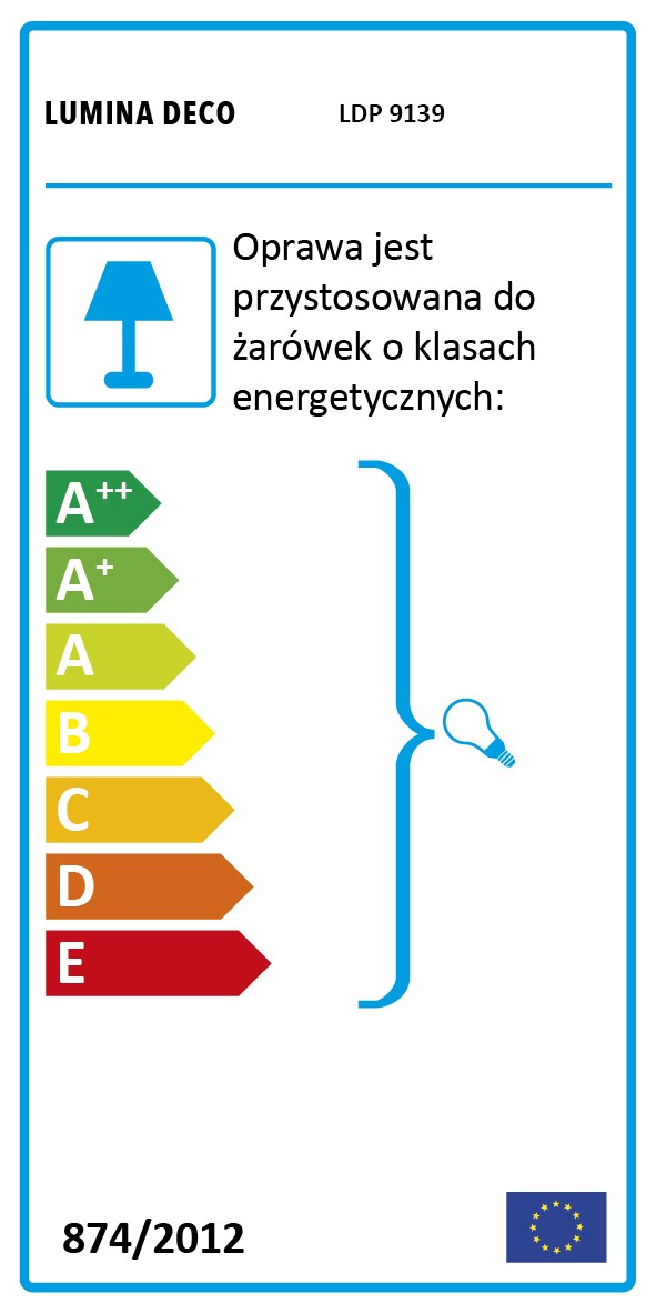 LAMPA WISZĄCA 9139